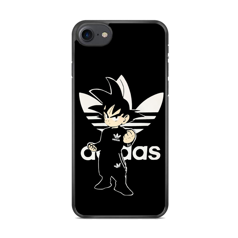 Goku Adidas Black Clothes iPhone 8 Case - Octracase