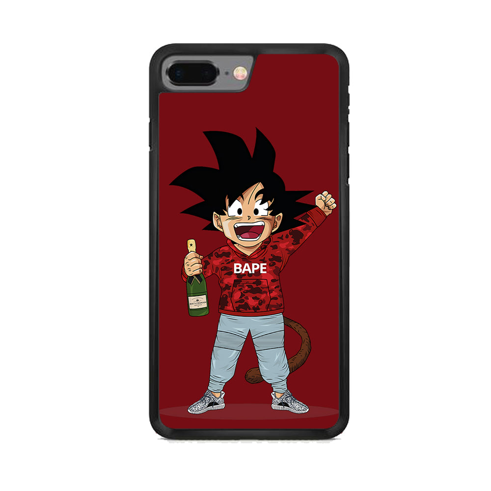 Goku Bape Army Jacket iPhone 8 Plus Case - Octracase