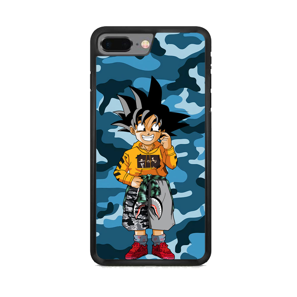 Goku Blue Army Bape Phone 8 Plus Case - Octracase