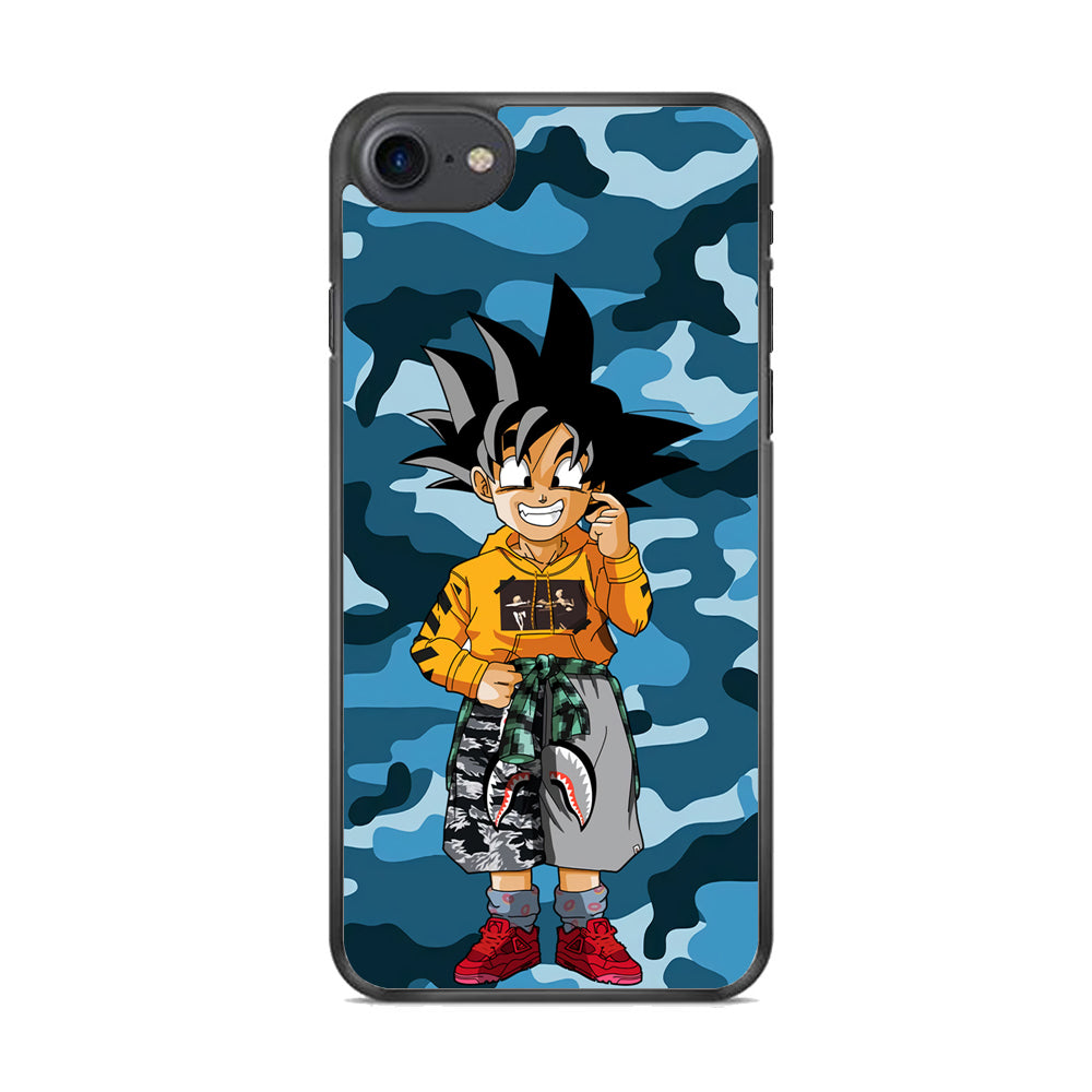 Goku Blue Army Bape iPhone 7 Case - Octracase