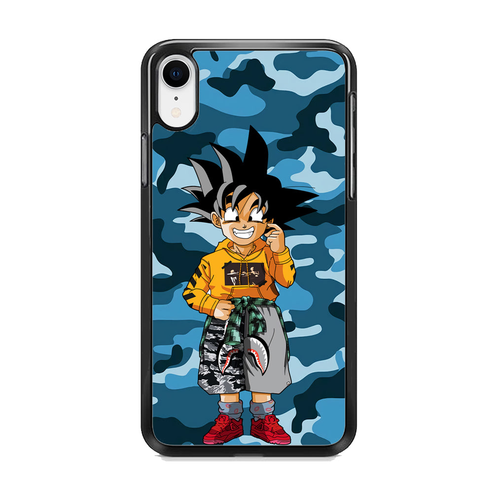 Goku Blue Army Bape iPhone XR Case - Octracase