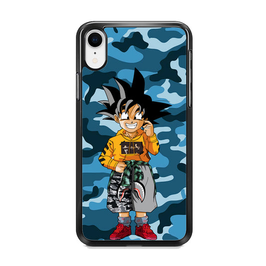 Goku Blue Army Bape iPhone XR Case - Octracase