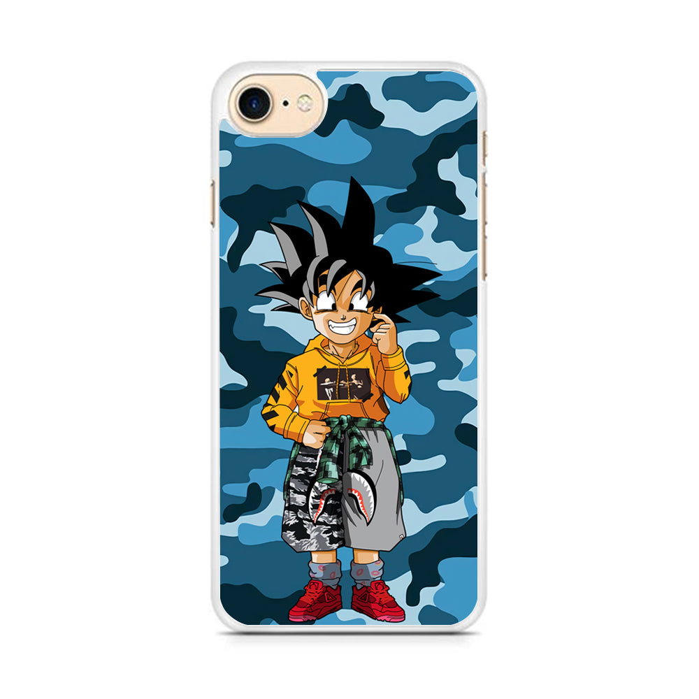 Goku Blue Army Bape iPhone 8 Case - Octracase