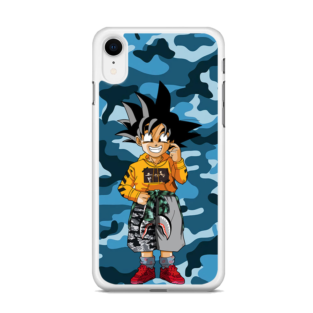 Goku Blue Army Bape iPhone XR Case - Octracase