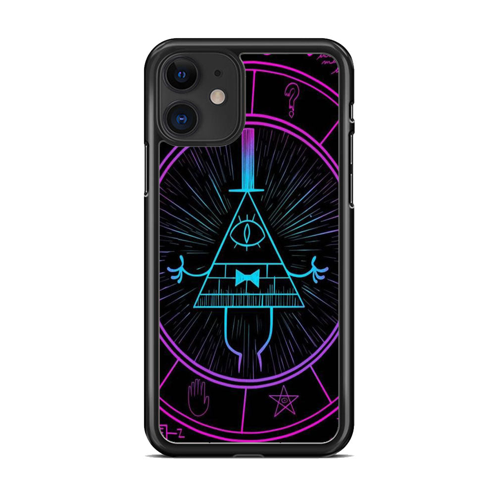 Gravity Falls Bill Cipher Black iPhone 11 Case - Octracase