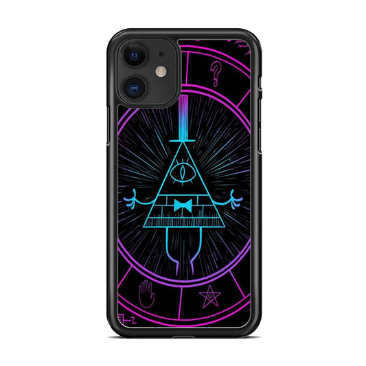 Gravity Falls Bill Cipher Black iPhone 11 Case - Octracase