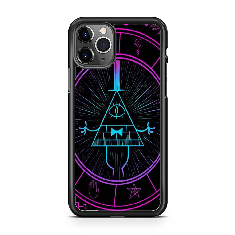 Gravity Falls Bill Cipher Black iPhone 11 Pro Case - Octracase