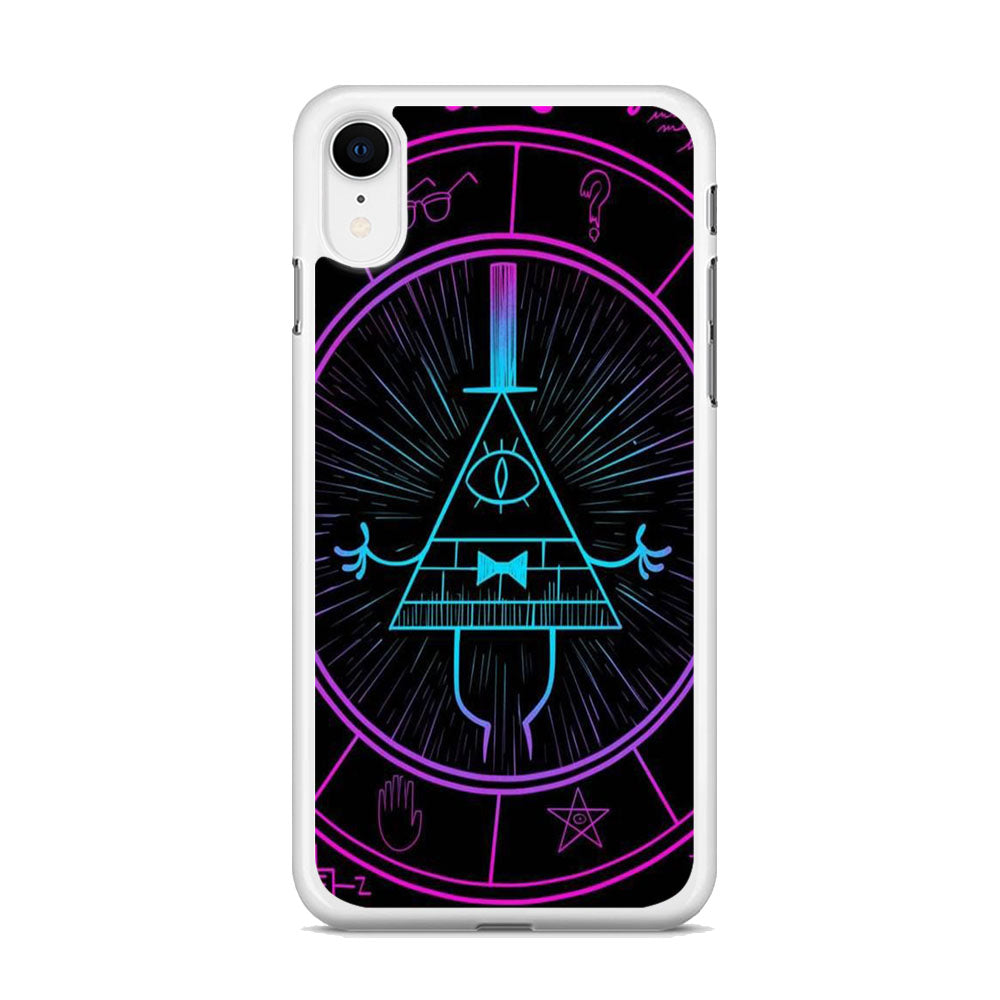 Gravity Falls Bill Cipher Black iPhone XR Case - Octracase