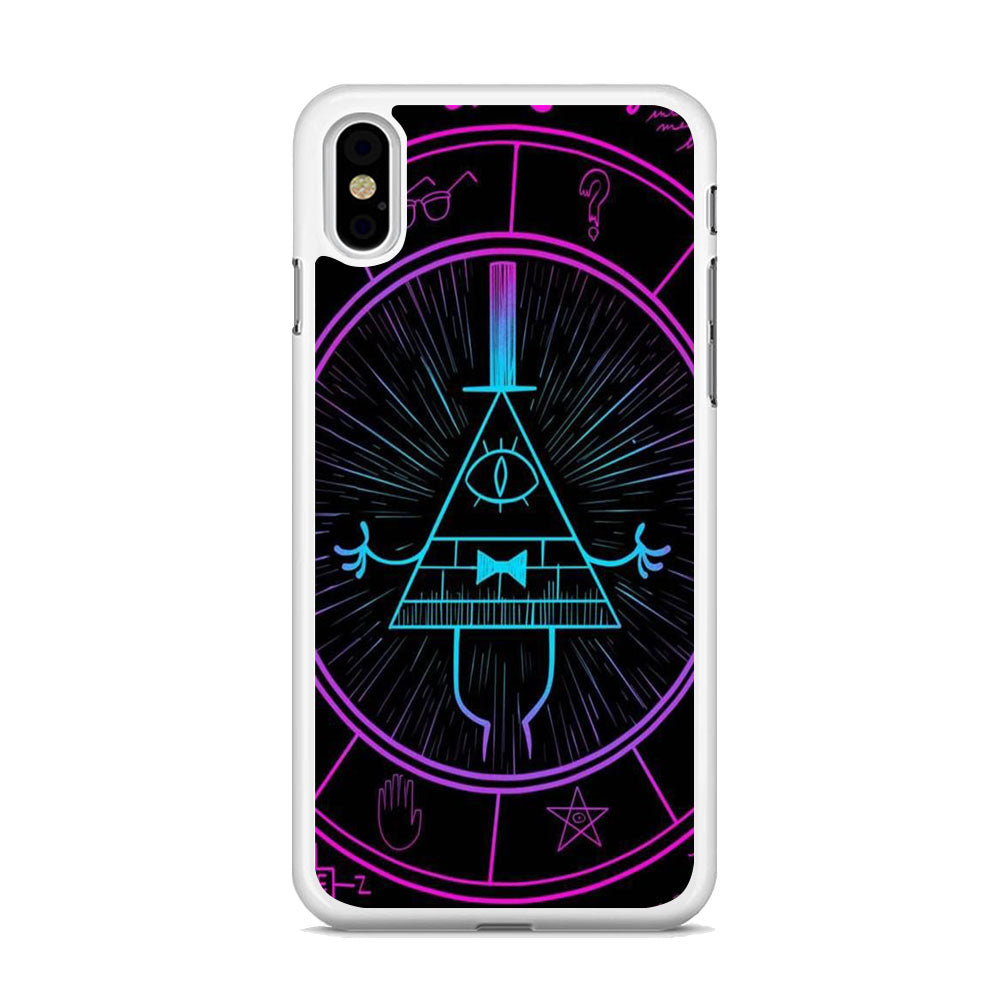 Gravity Falls Bill Cipher Black iPhone X Case - Octracase