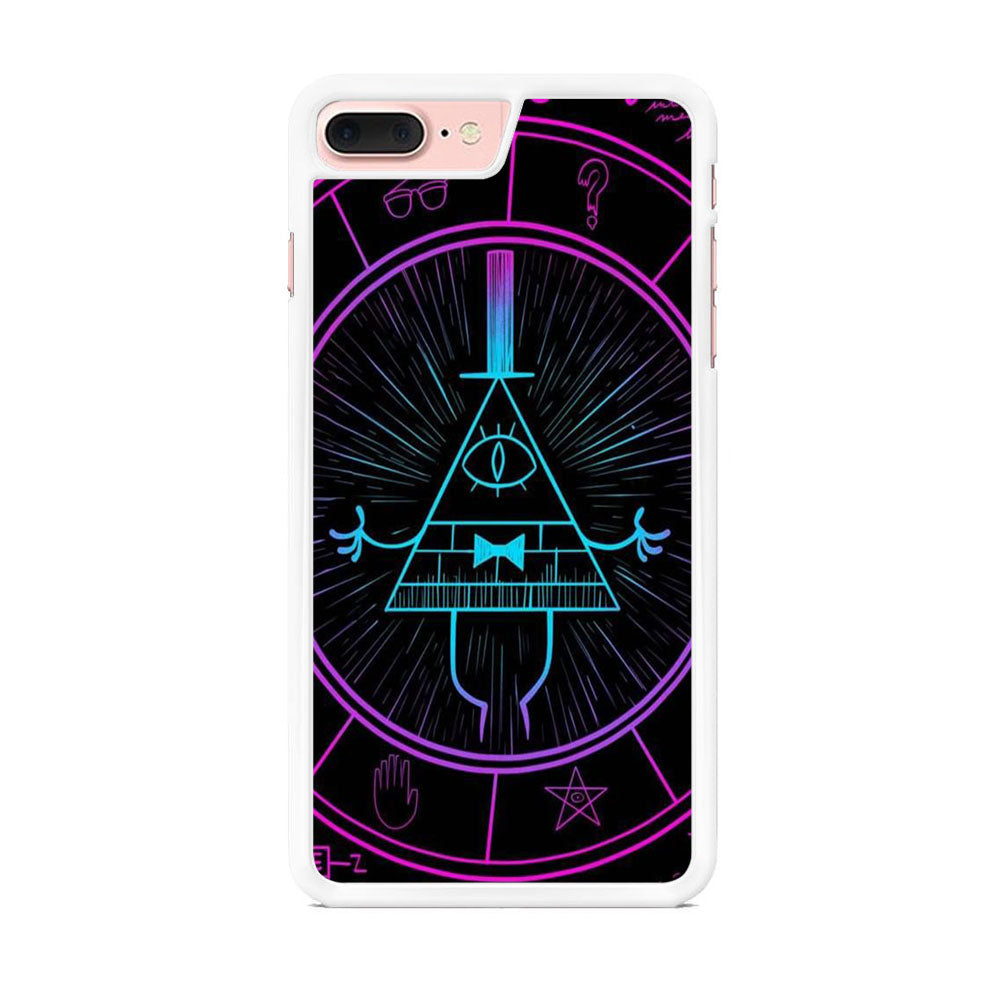 Gravity Falls Bill Cipher Black iPhone 7 Plus Case - Octracase