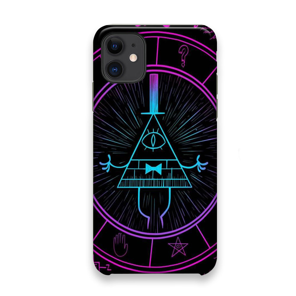 Gravity Falls Bill Cipher Black iPhone 11 Case - Octracase