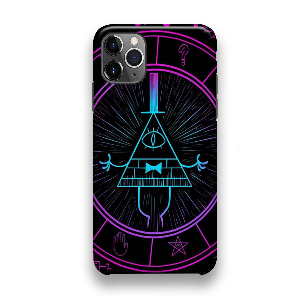 Gravity Falls Bill Cipher Black iPhone 11 Pro Case - Octracase