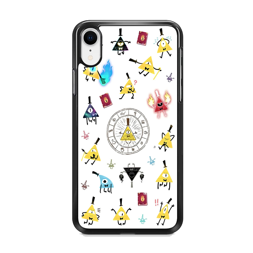 Gravity Falls Bill Cipher Doodle iPhone XR Case - Octracase