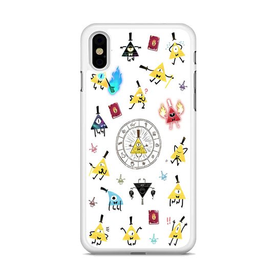 Gravity Falls Bill Cipher Doodle iPhone Xs Max Case - Octracase