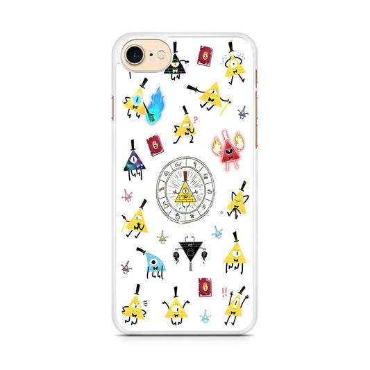 Gravity Falls Bill Cipher Doodle  iPhone 7 Case - Octracase