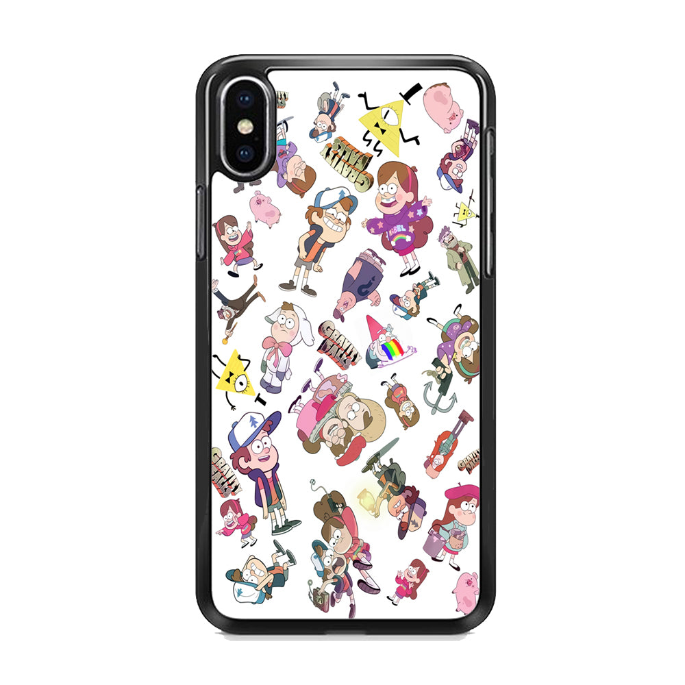 Gravity Falls Doodle iPhone X Case - Octracase