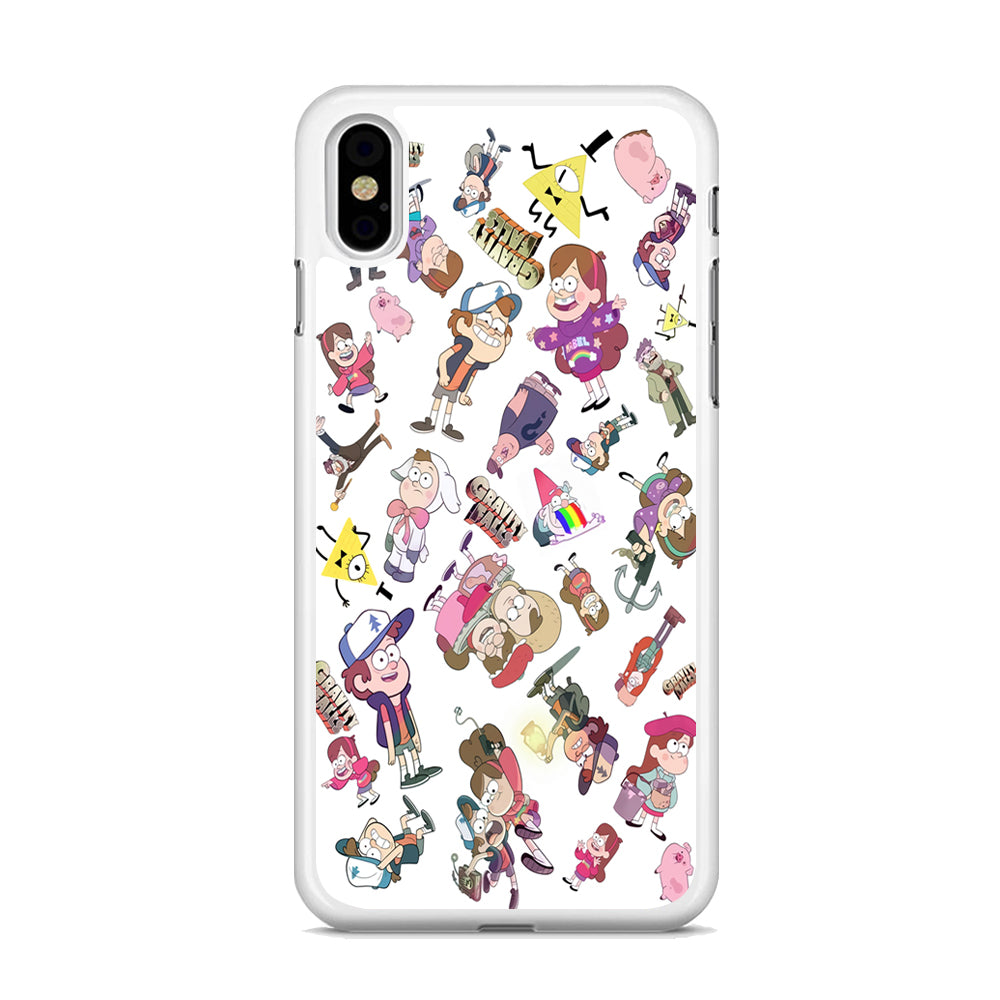 Gravity Falls Doodle iPhone X Case - Octracase