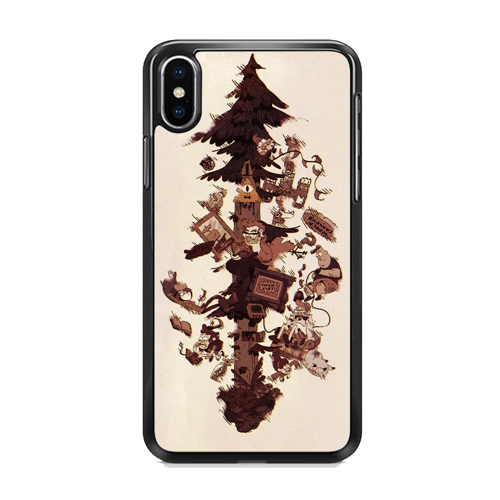 Gravity Falls Family iPhone X Case - Octracase