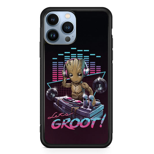 Groot Disk Jockey Mode iPhone 13 Pro Max Case