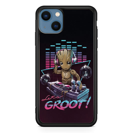 Groot Disk Jockey Mode iPhone 13 Case