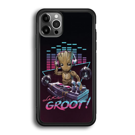 Groot Disk Jockey Mode iPhone 12 Pro Max Case