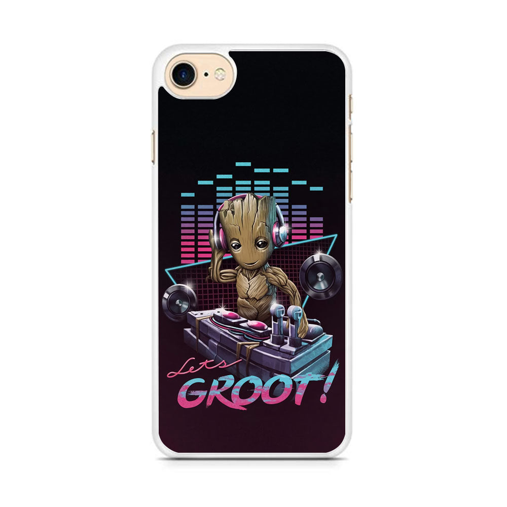 Groot Disk Jockey Mode iPhone 8 Case