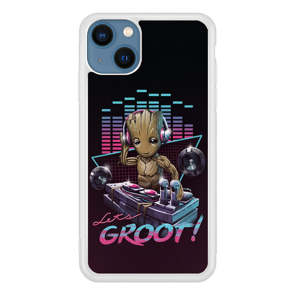 Groot Disk Jockey Mode iPhone 13 Case