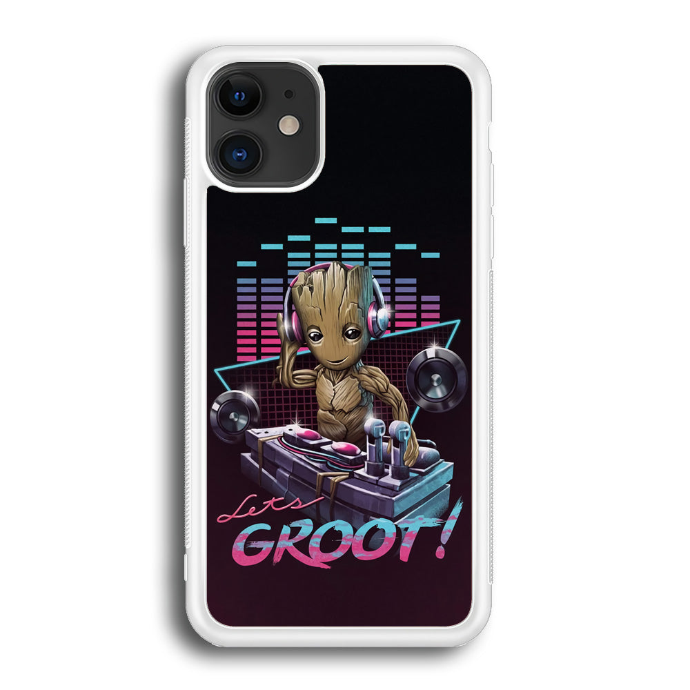 Groot Disk Jockey Mode iPhone 12 Case