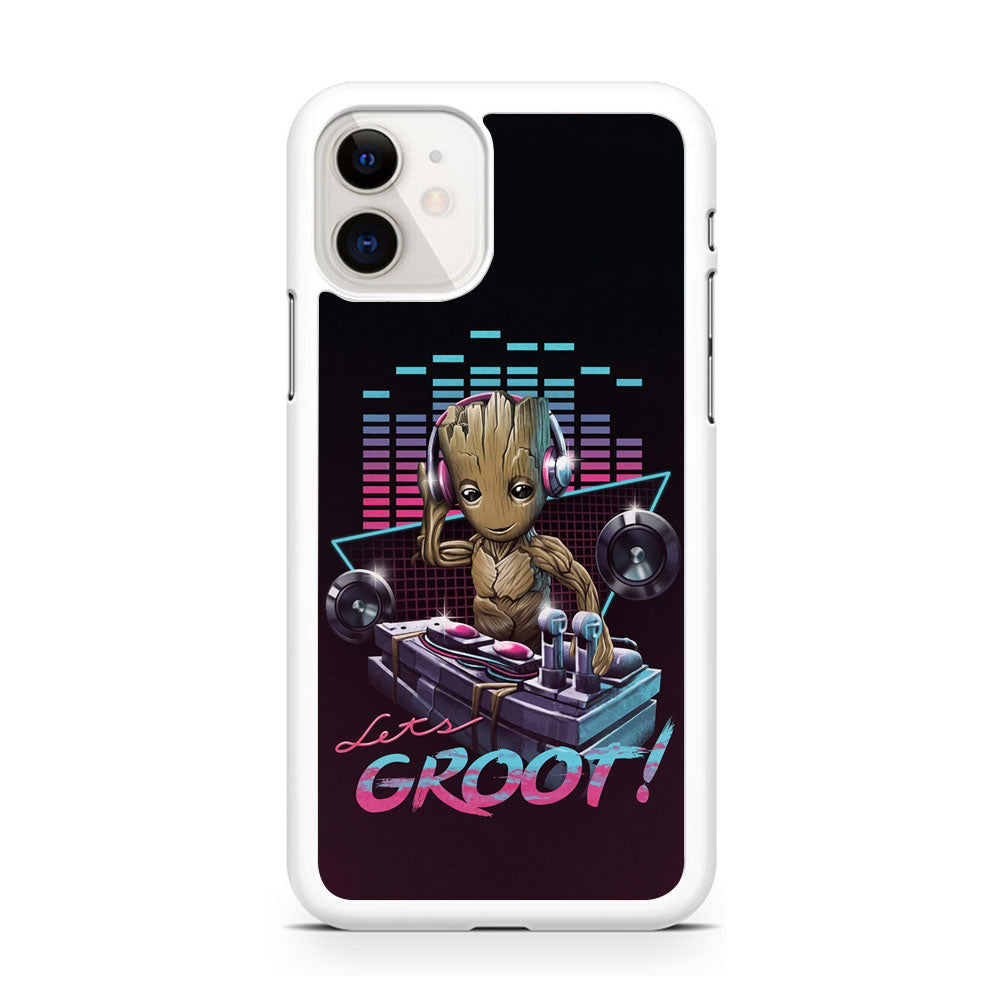 Groot Disk Jockey Mode iPhone 11 Case