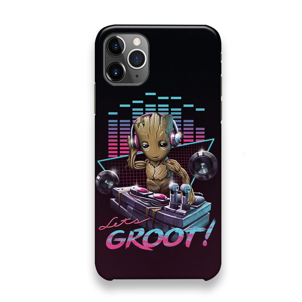 Groot Disk Jockey Mode iPhone 12 Pro Case