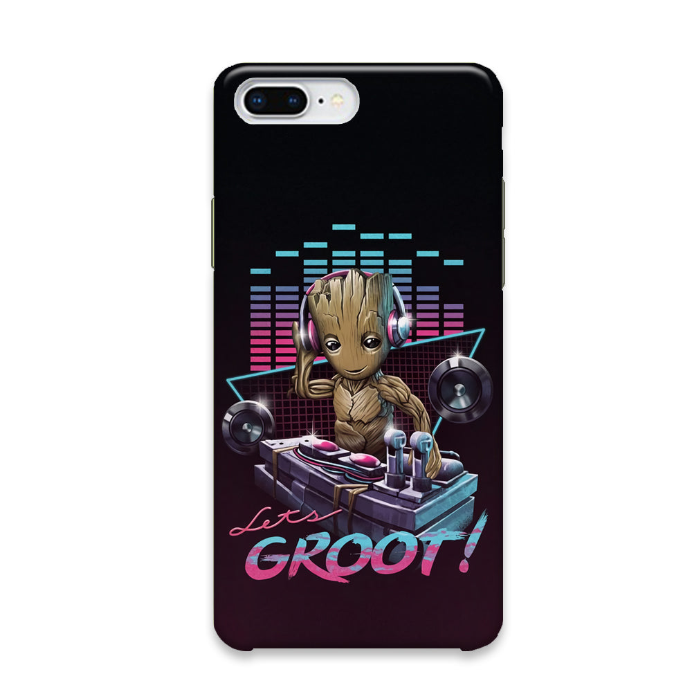 Groot Disk Jockey Mode iPhone 8 Plus Case