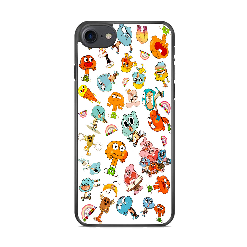 Gumball Doodle  iPhone 7 Case - Octracase