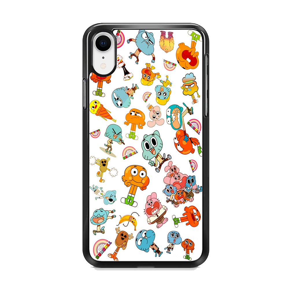 Gumball Doodle iPhone XR Case - Octracase