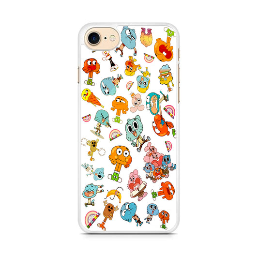 Gumball Doodle  iPhone 8 Case - Octracase