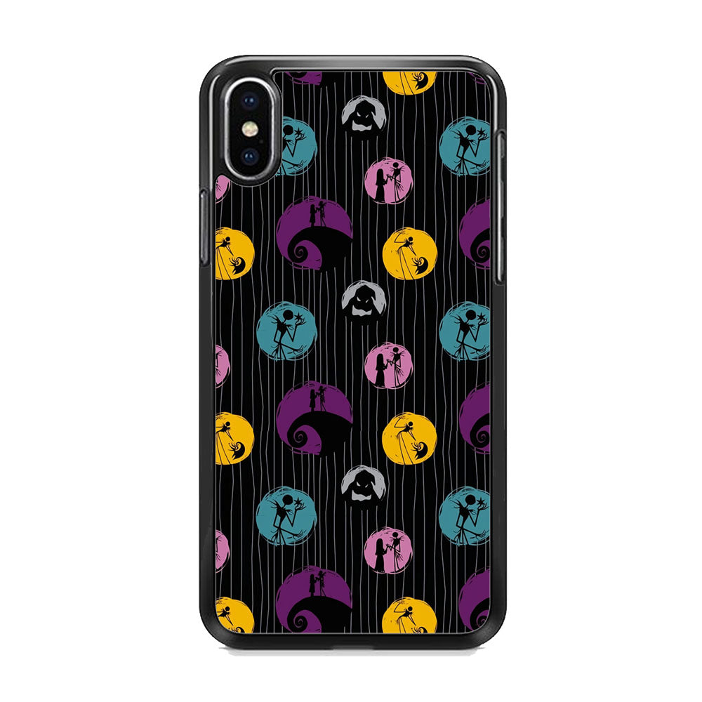 Halloween Love Story iPhone Xs Case