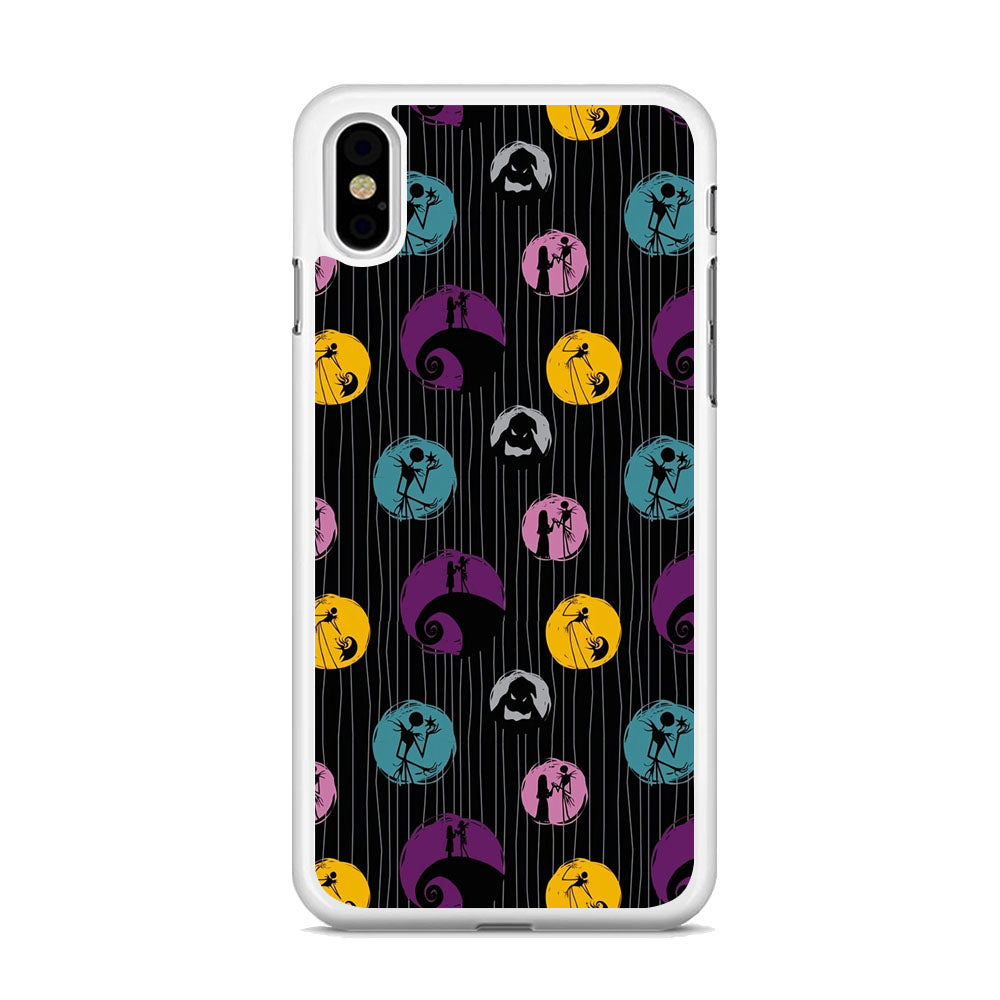 Halloween Love Story iPhone X Case