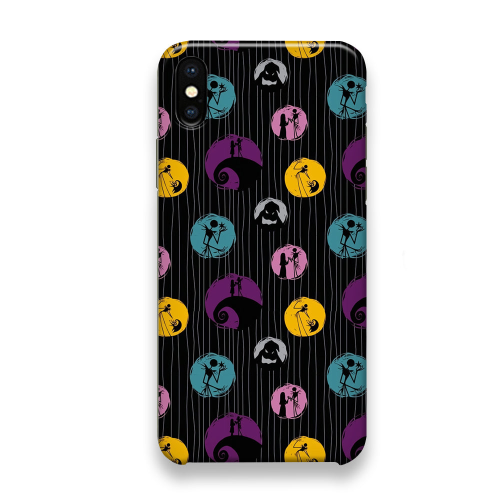 Halloween Love Story iPhone Xs Case