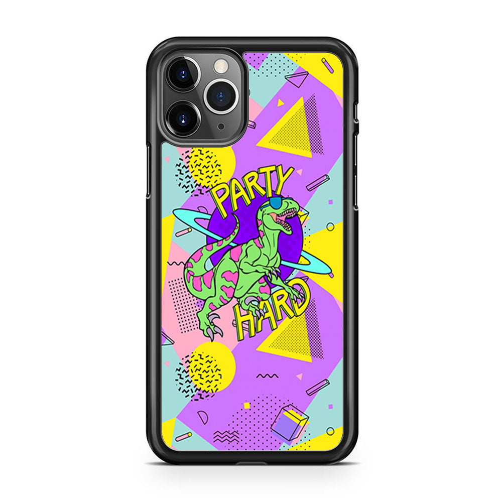 Hard Party with Dinosaur iPhone 11 Pro Case