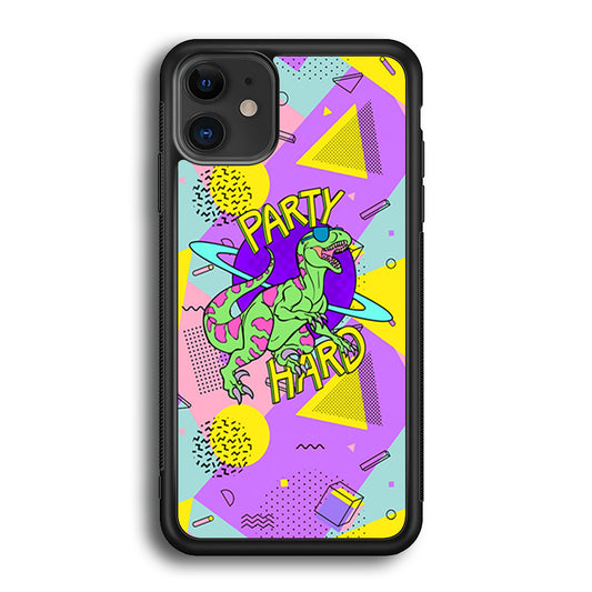 Hard Party with Dinosaur iPhone 12 Case