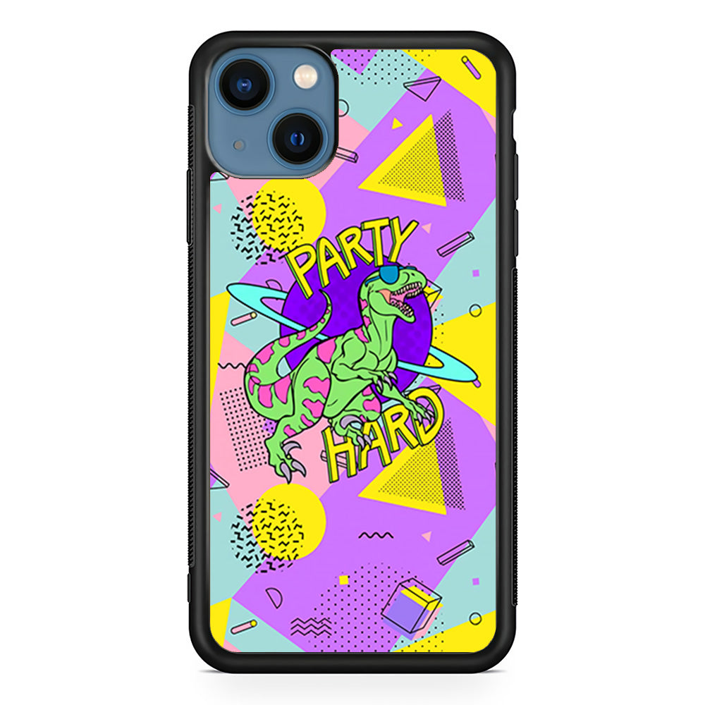 Hard Party with Dinosaur iPhone 13 Case