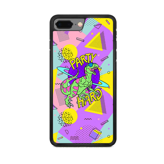 Hard Party with Dinosaur iPhone 8 Plus Case