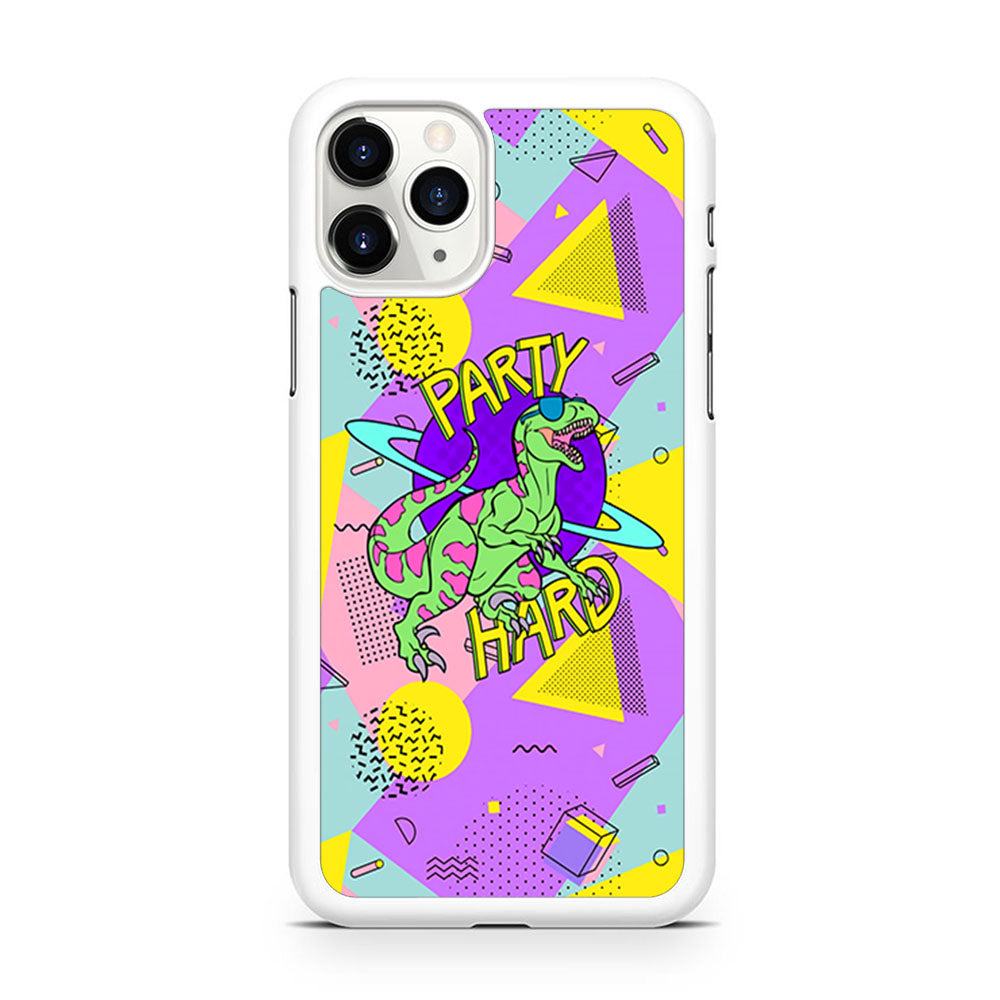 Hard Party with Dinosaur iPhone 11 Pro Case