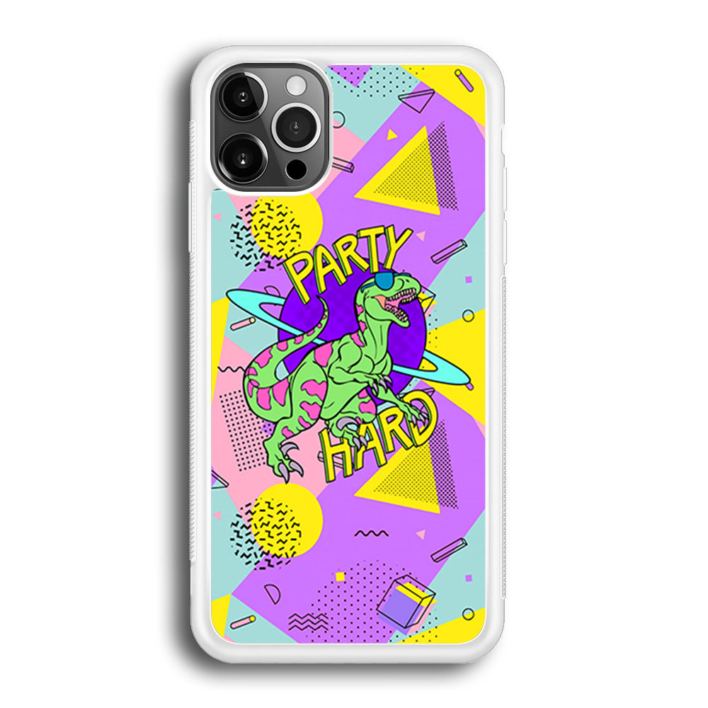 Hard Party with Dinosaur iPhone 12 Pro Case