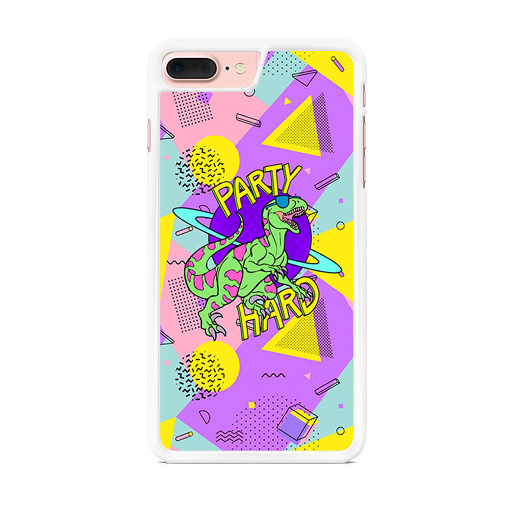 Hard Party with Dinosaur iPhone 7 Plus Case