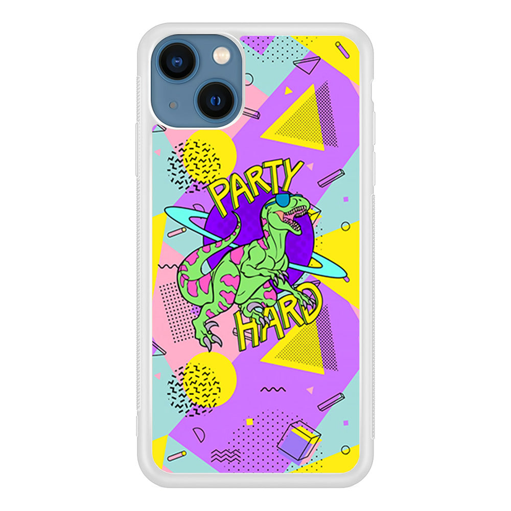 Hard Party with Dinosaur iPhone 13 Case