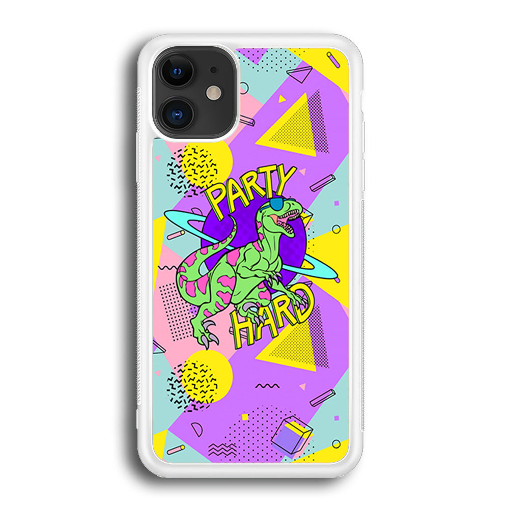 Hard Party with Dinosaur iPhone 12 Case