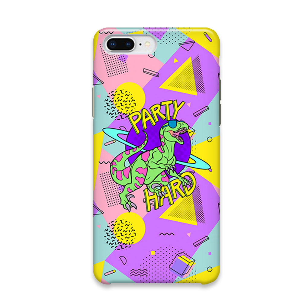 Hard Party with Dinosaur iPhone 7 Plus Case