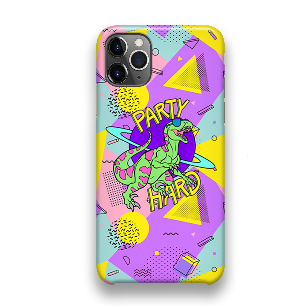 Hard Party with Dinosaur iPhone 11 Pro Case