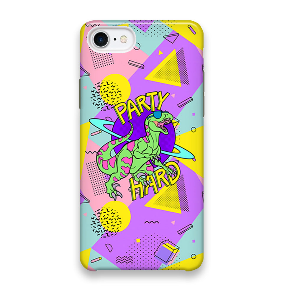 Hard Party with Dinosaur iPhone 7 Case