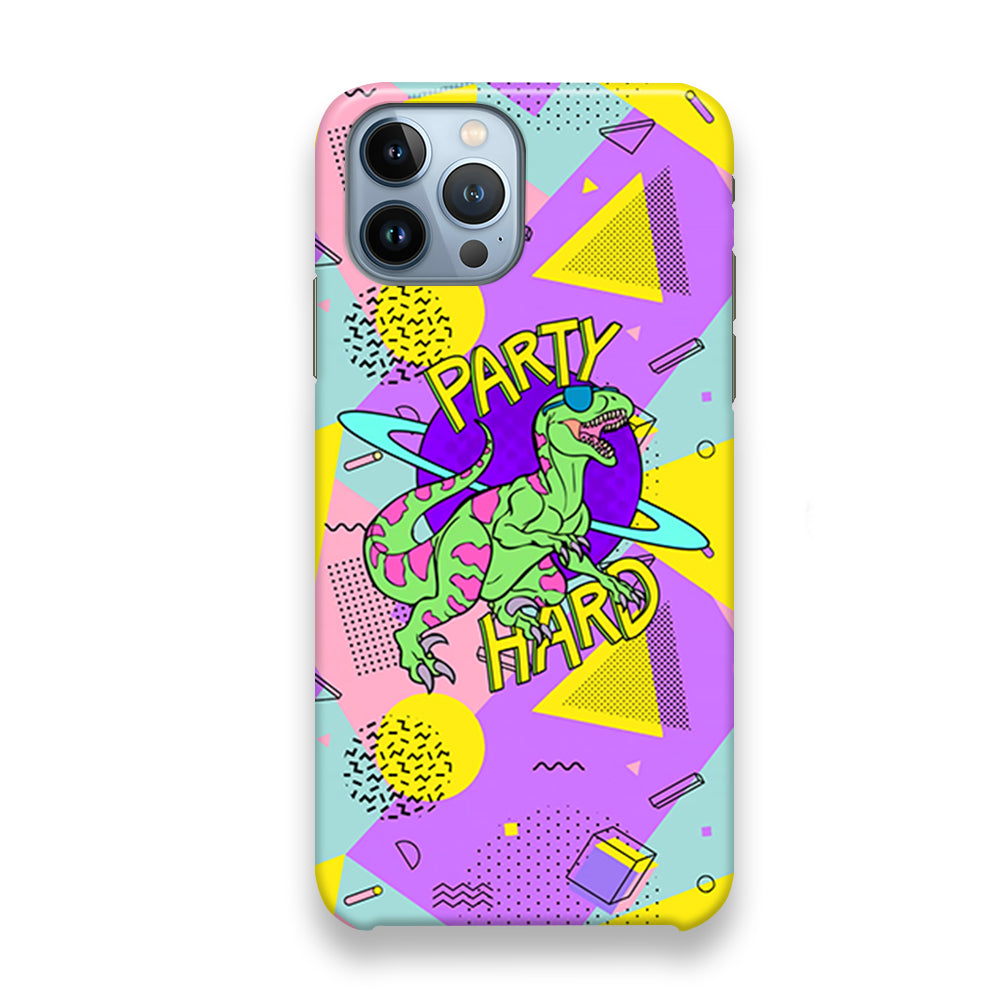 Hard Party with Dinosaur iPhone 13 Pro Case